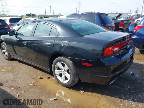 2014 Dodge Charger SE with VIN 2C3CDXBG6EH366539, listed as a IAAI auction lot 41927645 with 134,198 mi miles and . Bid and sale history available at carsss.com. Image 3.