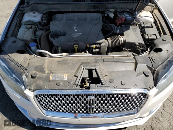2017 Lincoln MKZ Reserve with VIN 3LN6L5FC1HR612909, listed as a Copart auction lot 50379995 with 109,242 mi miles and Salvage title. Bid and sale history available at DreamBid. Image 13.
