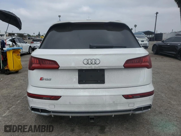 2018 Audi SQ5 Premium Plus with VIN WA1A4AFY0J2176476, listed as a Copart auction lot 53532664 with 72,600 mi miles and . Bid and sale history available at DreamBid. Image 6.