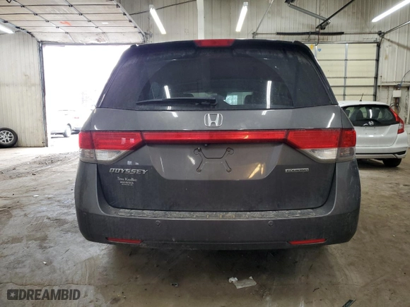 2015 Honda Odyssey Touring Elite with VIN 5FNRL5H93FB031395, listed as a Copart auction lot 51038985 with 157,901 mi miles and Salvage Title. Bid and sale history available at carsss.com. Image 6.