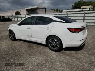 2021 Nissan Sentra SV with VIN 3N1AB8CV6MY307143, listed as a Copart auction lot 50956545 with 53,569 mi miles and Clean Title. Bid and sale history available at carsss.com. Image 2.