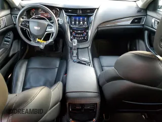 2018 Cadillac CTS Luxury AWD with VIN 1G6AX5SS3J0107401, listed as a Copart auction lot 43166845 with 44,845 mi miles and Salvage Title. Bid and sale history available at DreamBid. Image 8.