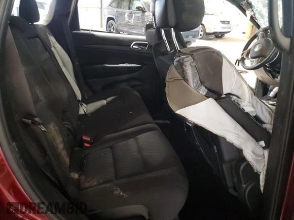 2021 Jeep Grand Cherokee Laredo E with VIN 1C4RJFAG0MC615509, listed as a Copart auction lot 62733185 with 38,762 mi miles and Salvage title. Bid and sale history available at DreamBid. Image 10.