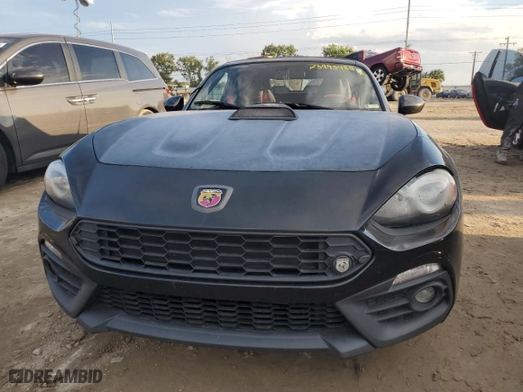 2017 FIAT 124 Spider Elaborazione Abarth with VIN JC1NFAEK0H0125609, listed as a Copart auction lot 73993484 with 0 mi miles and Salvage Title. Bid and sale history available at carsss.com. Image 5.