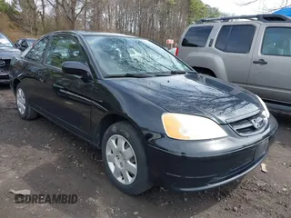 2002 Honda Civic EX with VIN 1HGEM22992L043143, listed as a IAAI auction lot 41937821 with 146,263 mi miles. Bid and sale history available at carsss.com. Image 6.