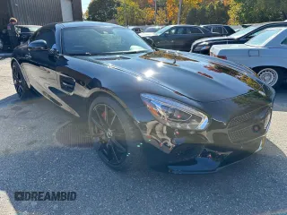 2016 Mercedes-Benz AMG GT S with VIN WDDYJ7JA8GA009085, listed as a Copart auction lot 77246474 with 73,627 mi miles and Clean Title. Bid and sale history available at carsss.com. Image 1.