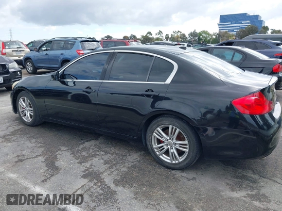 2010 Infiniti G37 Sedan Journey with VIN JN1CV6AP1AM401616, listed as a IAAI auction lot 38844937 with 140,441 mi miles. Bid and sale history available at carsss.com. Image 14.