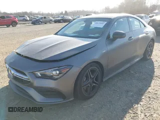 2022 Mercedes-Benz CLA 35 AMG with VIN W1K5J5BBXNN299043, listed as a IAAI auction lot 41679983 with 49,597 mi miles and . Bid and sale history available at DreamBid. Image 2.