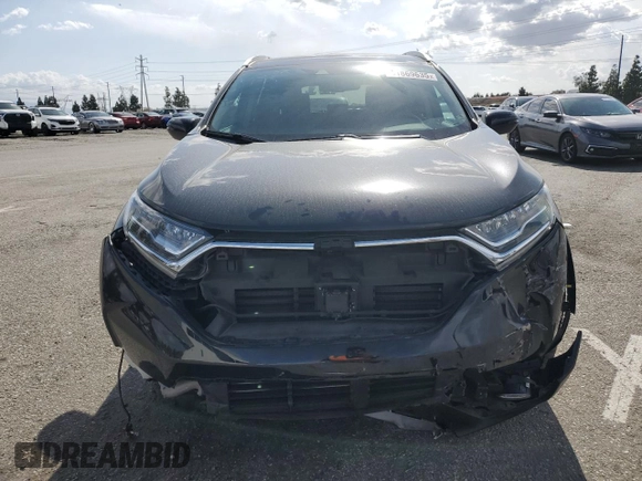 2017 Honda CR-V Touring with VIN 2HKRW1H99HH515480, listed as a Copart auction lot 51869635 with 24,393 mi miles and Salvage Title. Bid and sale history available at carsss.com. Image 5.