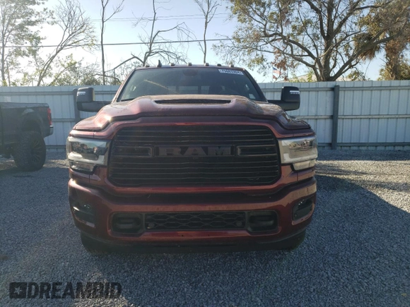 2023 Ram 3500 Laramie with VIN 3C63RRJL7PG557369, listed as a Copart auction lot 75083304 with 6,390 mi miles and Non Repairable. Bid and sale history available at carsss.com. Image 5.