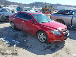 2012 Chevrolet Malibu LT w/2LT with VIN 1G1ZD5E04CF323575, listed as a IAAI auction lot 41625662 with 73,975 mi miles. Bid and sale history available at carsss.com. Image 1.