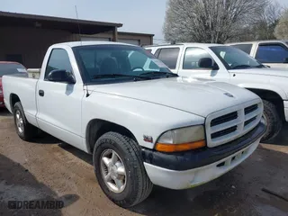 1999 Dodge Dakota "S" with VIN 1B7GL26X6XS217136, listed as a IAAI auction lot 41787699 with 176,812 mi miles. Bid and sale history available at carsss.com. Image 1.