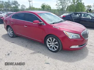 2014 Buick LaCrosse Leather z VIN 1G4GB5G30EF166475, wystawiony jako IAAI lot #42302569 z przebiegiem 147 029 mil mil oraz . Historia ofert i sprzedaży dostępna na DreamBid. Obrazek 1.