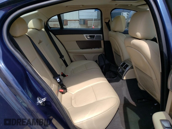 2013 Jaguar XF V6 SC with VIN SAJWJ0EF7D8S85423, listed as a Copart auction lot 69990744 with 83,313 mi miles and Salvage Title. Bid and sale history available at carsss.com. Image 10.