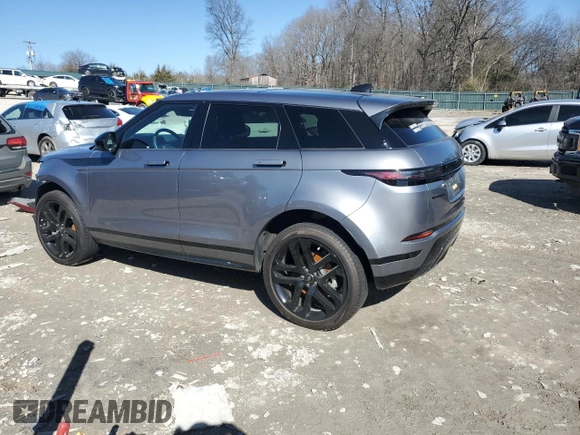 2024 Land Rover Range Rover Evoque Dynamic SE with VIN SALZL2FX9RH234272, listed as a Copart auction lot 43458955 with 17,958 mi miles and Clean Title. Bid and sale history available at carsss.com. Image 2.