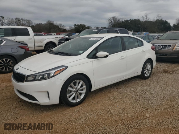 2017 Kia Forte LX with VIN 3KPFL4A74HE083018, listed as a Copart auction lot 44157265 with 123,345 mi miles and Non Repairable. Bid and sale history available at carsss.com. Image 1.