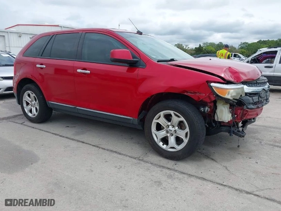 2011 Ford Edge SEL with VIN 2FMDK3JC6BBA63526, listed as a IAAI auction lot 41987428 with 163,695 mi miles. Bid and sale history available at carsss.com. Image 1.