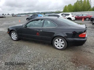 2001 Mercedes-Benz CLK with VIN WDBLJ65G71F175961, listed as a Copart auction lot 54886275 with 58,455 mi miles and Clean Title. Bid and sale history available at carsss.com. Image 2.