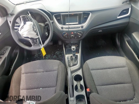 2022 Hyundai Accent SE with VIN 3KPC24A63NE157747, listed as a Copart auction lot 57360145 with 41,353 mi miles and Salvage title. Bid and sale history available at DreamBid. Image 8.