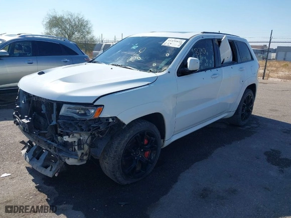 2015 Jeep Grand Cherokee SRT with VIN 1C4RJFDJ4FC122071, listed as a IAAI auction lot 41455849 with 251,476 mi miles. Bid and sale history available at carsss.com. Image 2.