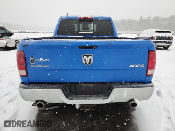 2018 Ram 1500 Big Horn with VIN 1C6RR7GT2JS181153, listed as a Copart auction lot 42902995 with Not provided miles and Salvage title. Bid and sale history available at DreamBid. Image 6.