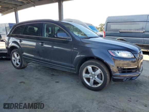 2015 Audi Q7 3.0T Premium with VIN WA1CGAFE3FD018294, listed as a Copart auction lot 51578385 with 69,172 mi miles and Salvage Title. Bid and sale history available at carsss.com. Image 4.