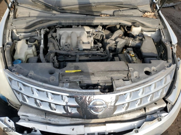 2007 Nissan Murano S with VIN JN8AZ08T67W521213, listed as a Copart auction lot 49066855 with 168,745 mi miles and Salvage Title. Bid and sale history available at carsss.com. Image 11.