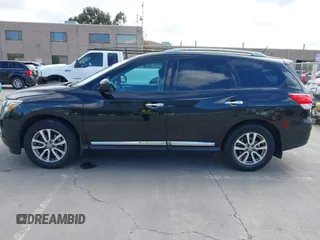 2015 Nissan Pathfinder SV with VIN 5N1AR2MN7FC682812, listed as a IAAI auction lot 42258264 with 74,495 mi miles and . Bid and sale history available at DreamBid. Image 15.