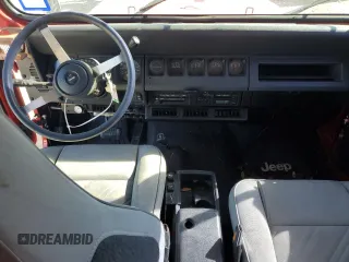 1994 Jeep Wrangler with VIN 1J4FY29S6RP473807, listed as a Copart auction lot 84130724 with 65,404 mi miles and Salvage Title. Bid and sale history available at carsss.com. Image 8.