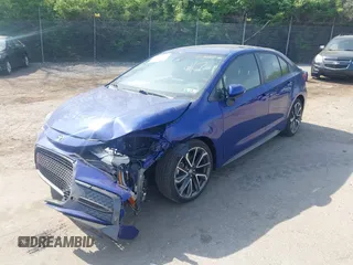 2020 Toyota Corolla SE with VIN JTDS4RCE0LJ017288, listed as a IAAI auction lot 42096008 with 23,129 mi miles and . Bid and sale history available at DreamBid. Image 6.