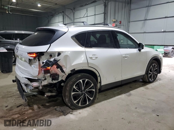 2023 Mazda CX-5 2.5 S Premium Plus Package with VIN JM3KFBEM3P0215548, listed as a Copart auction lot 85311694 with 18,444 mi miles and Salvage Title. Bid and sale history available at carsss.com. Image 3.