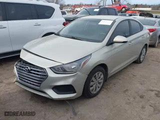 2019 Hyundai Accent SE with VIN 3KPC24A35KE052323, listed as a IAAI auction lot 41351975 with 122,094 mi miles. Bid and sale history available at carsss.com. Image 17.