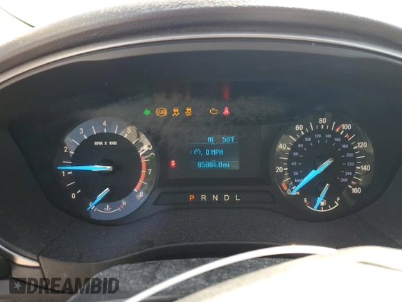 2017 Ford Fusion S with VIN 3FA6P0G72HR318664, listed as a Copart auction lot 53109925 with 85,884 mi miles and Salvage Title. Bid and sale history available at carsss.com. Image 9.