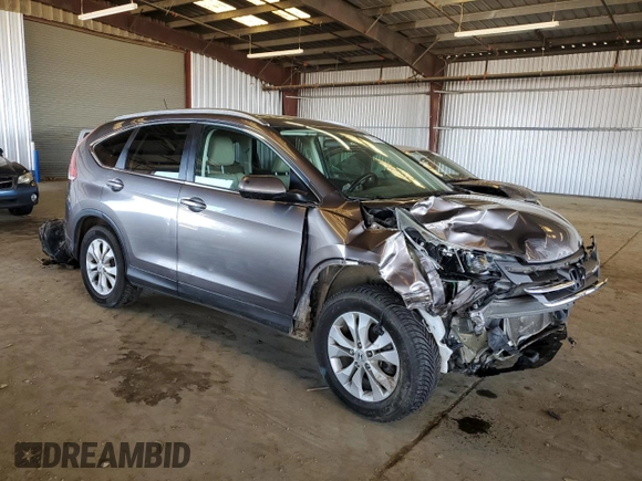 2012 Honda CR-V EX-L with VIN 5J6RM4H75CL012064, listed as a Copart auction lot 51530685 with 190,779 mi miles and Salvage Title. Bid and sale history available at carsss.com. Image 4.