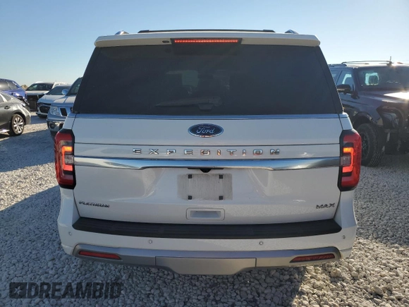 2023 Ford Expedition Max Platinum z VIN 1FMJK1M86PEA10044, wystawiony jako Copart lot #73521304 z przebiegiem 46 467 mil mil oraz Szkoda całkowita • Salvage title. Historia ofert i sprzedaży dostępna na DreamBid. Obrazek 6.
