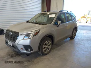 2023 Subaru Forester Premium with VIN JF2SKADC0PH468661, listed as a IAAI auction lot 41673790 with 10,194 mi miles. Bid and sale history available at carsss.com. Image 2.