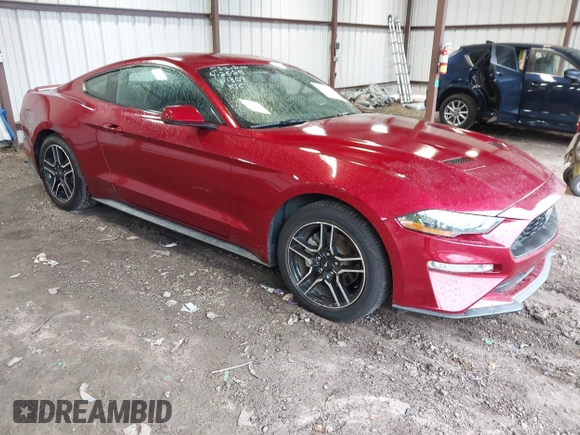 2018 Ford Mustang EcoBoost with VIN 1FA6P8TH7J5101309, listed as a IAAI auction lot 42211115 with 70,661 mi miles and . Bid and sale history available at DreamBid. Image 1.