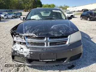 2013 Dodge Avenger SE with VIN 1C3CDZAB1DN512210, listed as a Copart auction lot 52463255 with 138,225 mi miles and Salvage Title. Bid and sale history available at carsss.com. Image 5.