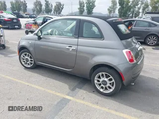 2012 FIAT 500 Pop with VIN 3C3CFFDR2CT131787, listed as a IAAI auction lot 42172058 with 133,556 mi miles and . Bid and sale history available at DreamBid. Image 3.