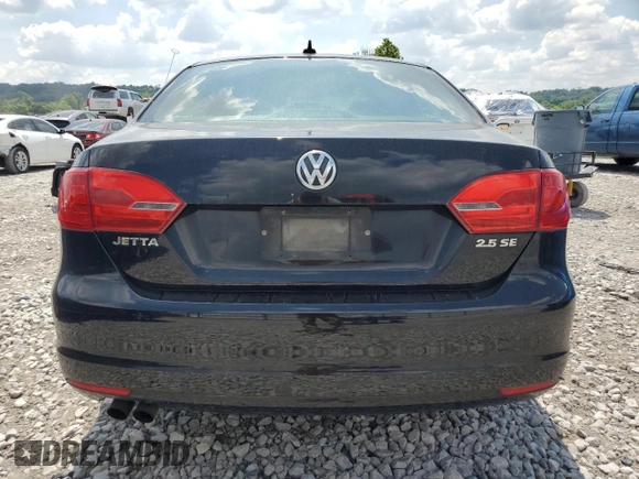 2012 Volkswagen Jetta SE with VIN 3VWDX7AJ3CM064030, listed as a Copart auction lot 62994955 with 185,770 mi miles and Salvage title. Bid and sale history available at DreamBid. Image 6.