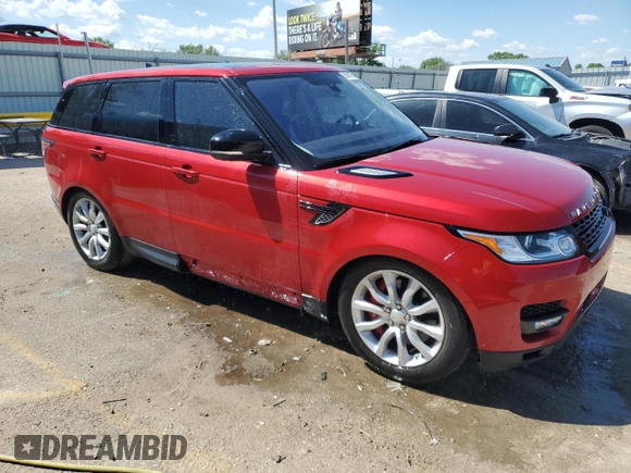 2016 Land Rover Range Rover Sport Dynamic with VIN SALWR2EF7GA544243, listed as a Copart auction lot 55601755 with 102,745 mi miles and Clean Title. Bid and sale history available at DreamBid. Image 4.