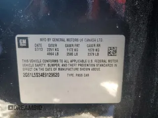 2014 Cadillac XTS with VIN 2G61L5S34E9129620, listed as a Copart auction lot 45186535 with 19,830 mi miles and Salvage Title. Bid and sale history available at carsss.com. Image 12.