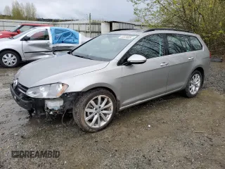 2017 Volkswagen Golf SportWagen S with VIN 3VWC17AU6HM539006, listed as a Copart auction lot 52329005 with 13,731 mi miles and Salvage Title. Bid and sale history available at carsss.com. Image 1.