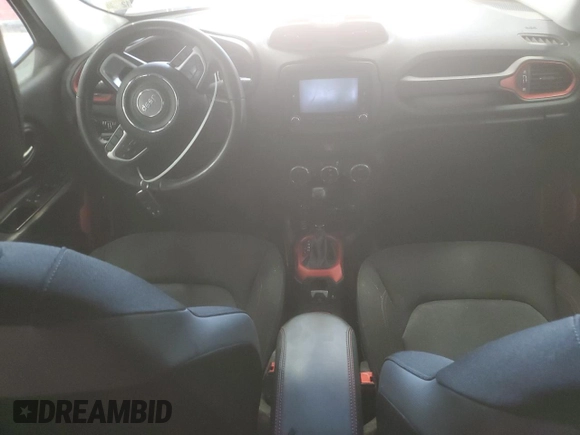2016 Jeep Renegade Trailhawk with VIN ZACCJBCT2GPC56026, listed as a Copart auction lot 62223445 with 113,915 mi miles and Salvage title. Bid and sale history available at DreamBid. Image 8.