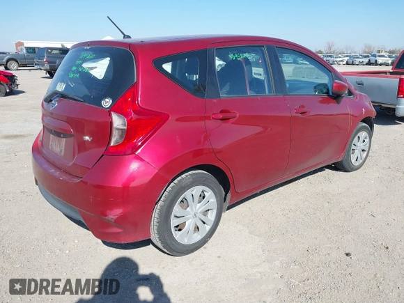 2019 Nissan Note SV with VIN 3N1CE2CP8KL355719, listed as a IAAI auction lot 41396198 with 65,256 mi miles and . Bid and sale history available at DreamBid. Image 4.
