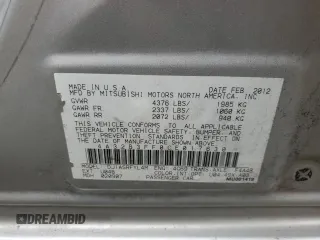 2012 Mitsubishi Galant ES z VIN 4A32B3FF0CE017630, wystawiony jako Copart lot #69928624 z przebiegiem 227 632 mil mil oraz Szkoda całkowita • Salvage title. Historia ofert i sprzedaży dostępna na DreamBid. Obrazek 14.