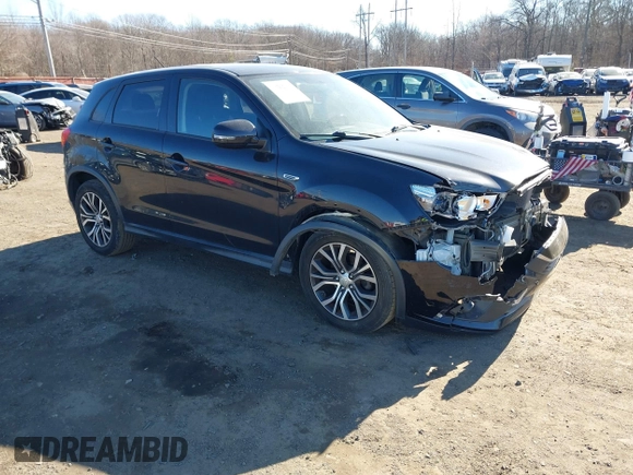 2016 Mitsubishi Outlander Sport 2.0 ES with VIN JA4AP3AU7GZ062465, listed as a IAAI auction lot 41466698 with 66,414 mi miles. Bid and sale history available at carsss.com. Image 1.