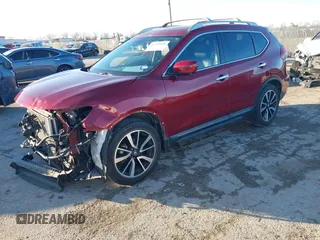 2020 Nissan Rogue SL with VIN 5N1AT2MT3LC740653, listed as a IAAI auction lot 41299399 with 44,599 mi miles. Bid and sale history available at carsss.com. Image 17.