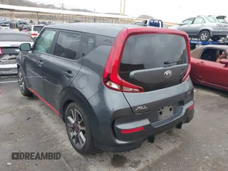 2021 Kia Soul GT-Line with VIN KNDJ63AU0M7791701, listed as a IAAI auction lot 41741468 with 54,715 mi miles and . Bid and sale history available at DreamBid. Image 3.