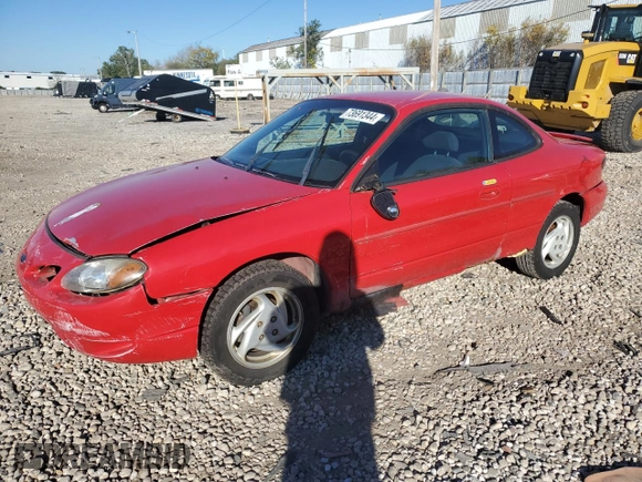 2002 Ford Escort ZX2 Standard with VIN 3FAFP11322R154870, listed as a Copart auction lot 73691344 with 128,151 mi miles and Non Repairable. Bid and sale history available at carsss.com. Image 1.
